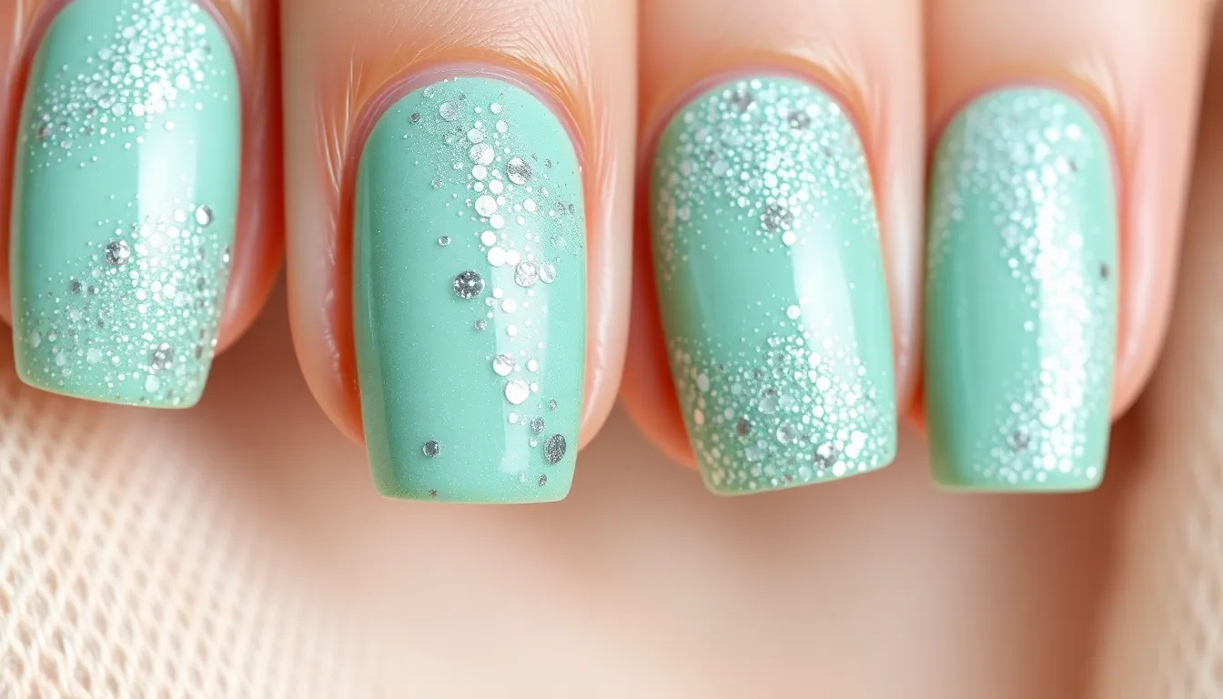 50+ Stunning Mint Green Nail Ideas That'll Make You Ditch Your Go-To Polish 10 50+ Stunning Mint Green Nail Ideas That'll Make You Ditch Your Go-To Polish 9