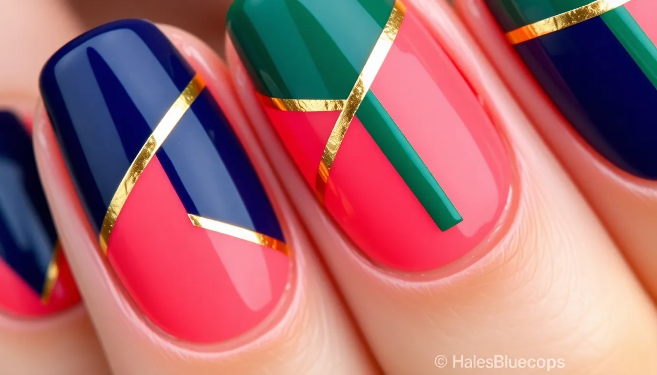 50+ Stunning Nail Art Ideas for Short Nails That Look Absolutely Gorgeous 10 50+ Stunning Nail Art Ideas for Short Nails That Look Absolutely Gorgeous 9