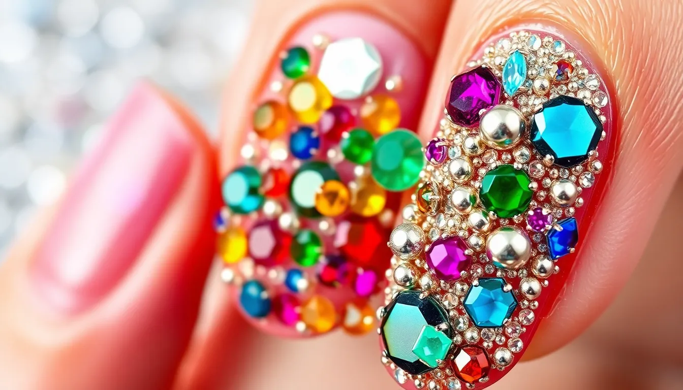 50+ Stunning Nail Gem Ideas to Transform Your Manicure (DIY & Pro Tips Included) 10 50+ Stunning Nail Gem Ideas to Transform Your Manicure (DIY & Pro Tips Included) 9