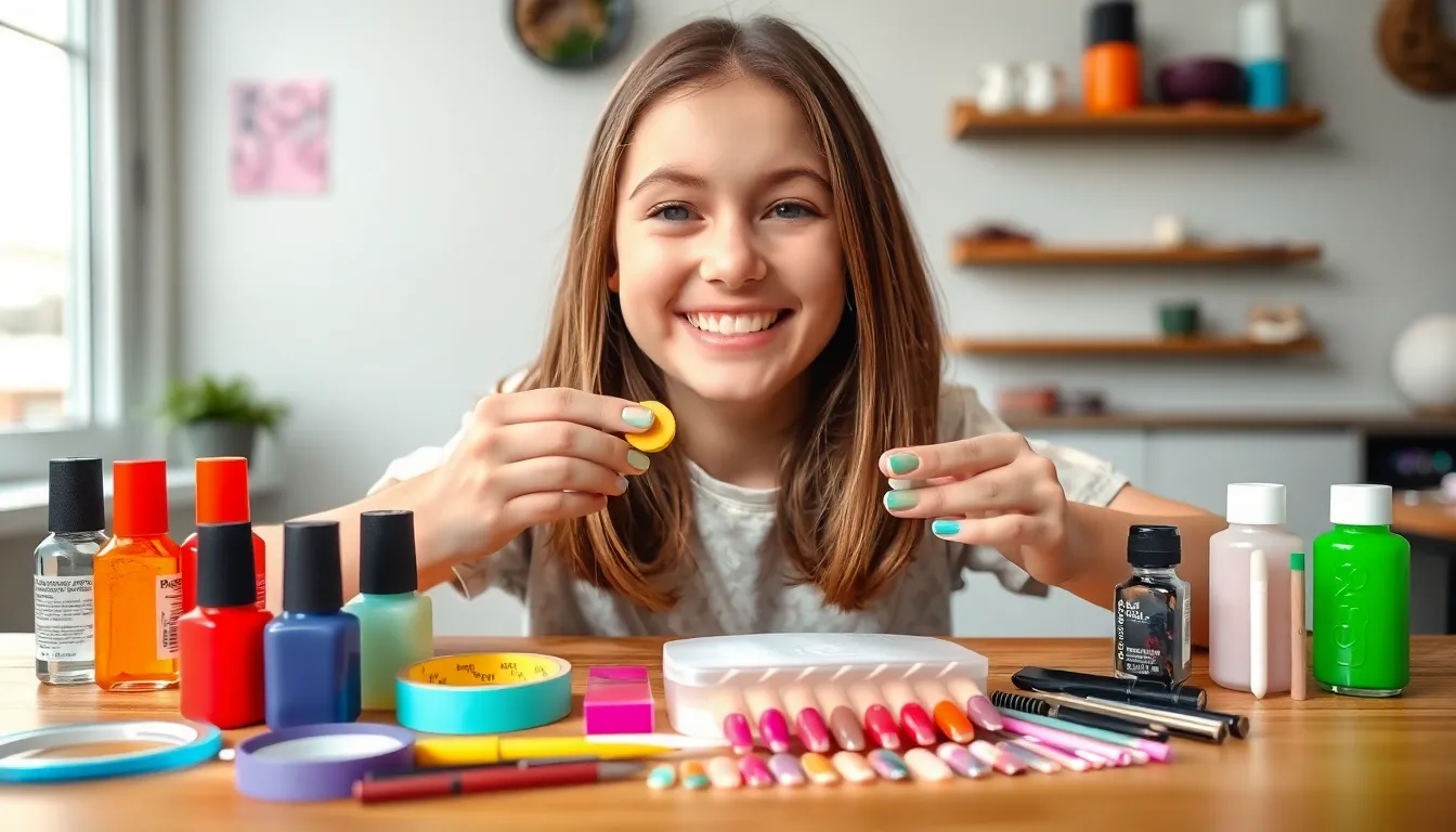 50+ Cute Nail Ideas for 13 Year Olds: School-Safe Designs & Easy DIY Tips 9