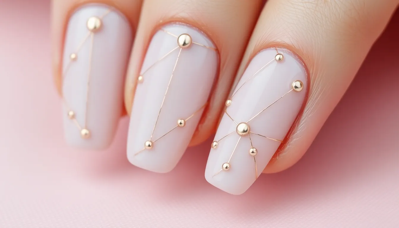30+ Stunning Nail Ideas for Wedding Guests That Won't Upstage the Bride 10 30+ Stunning Nail Ideas for Wedding Guests That Won't Upstage the Bride 9