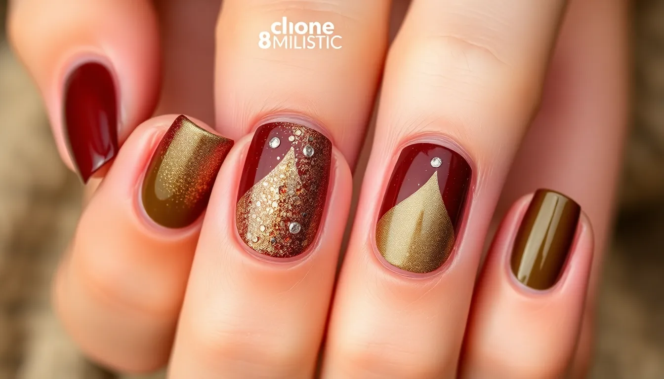 25 Stunning Fall Nail Polish Ideas to Transform Your Autumn Manicure 10 25 Stunning Fall Nail Polish Ideas to Transform Your Autumn Manicure 9