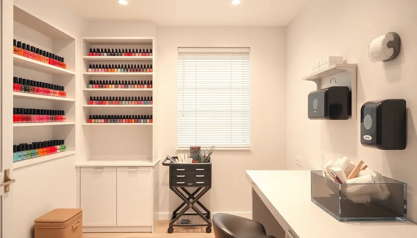50 Stunning Nail Room Ideas to Transform Your Space Into a Luxury Salon 10 50 Stunning Nail Room Ideas to Transform Your Space Into a Luxury Salon 9