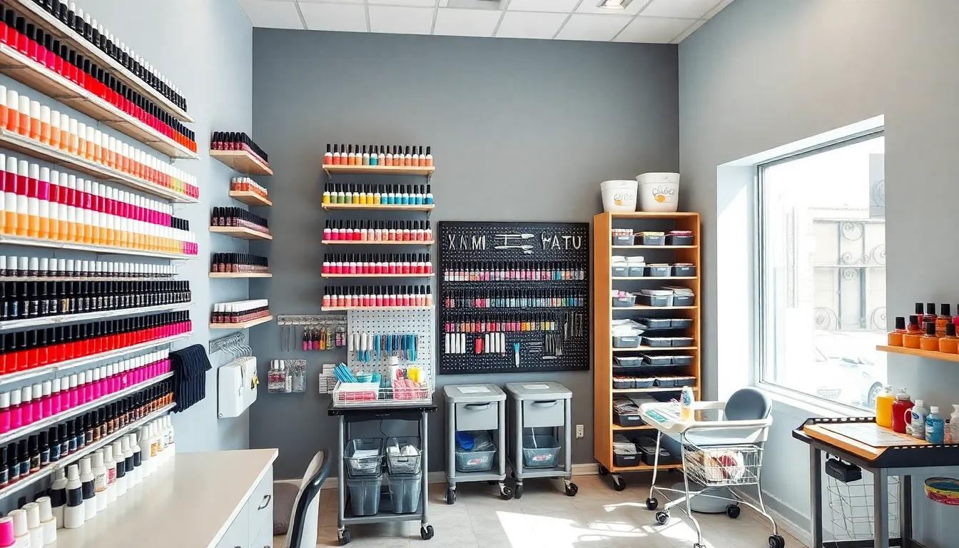 30 Stunning Nail Studio Ideas to Transform Your Salon Into a Luxury Retreat 10 30 Stunning Nail Studio Ideas to Transform Your Salon Into a Luxury Retreat 9
