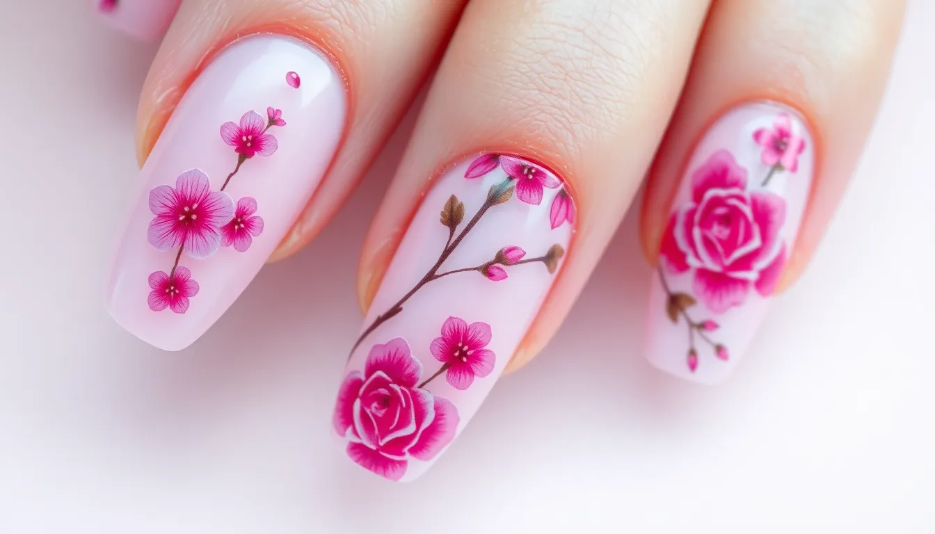 50+ Stunning Pink Acrylic Nail Ideas That'll Make You Book Your Next Manicure 10 50+ Stunning Pink Acrylic Nail Ideas That'll Make You Book Your Next Manicure 9