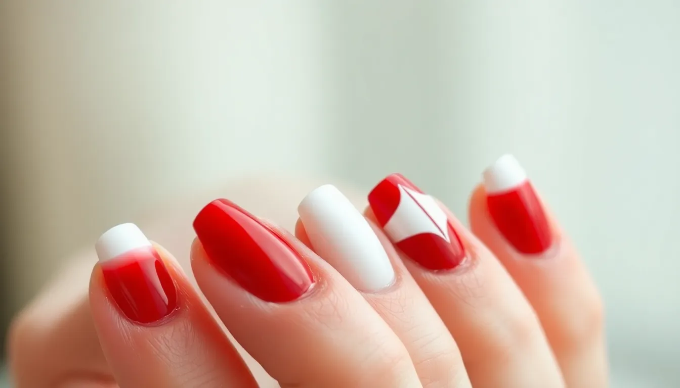 25 Stunning Red and White Nail Ideas for Every Occasion (2025 Guide) 10 25 Stunning Red and White Nail Ideas for Every Occasion (2025 Guide) 9