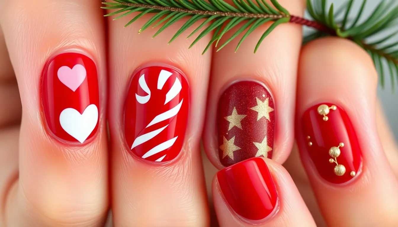 30 Stunning Short Red Nail Ideas That'll Make You Ditch Long Nails Forever 10 30 Stunning Short Red Nail Ideas That'll Make You Ditch Long Nails Forever 9