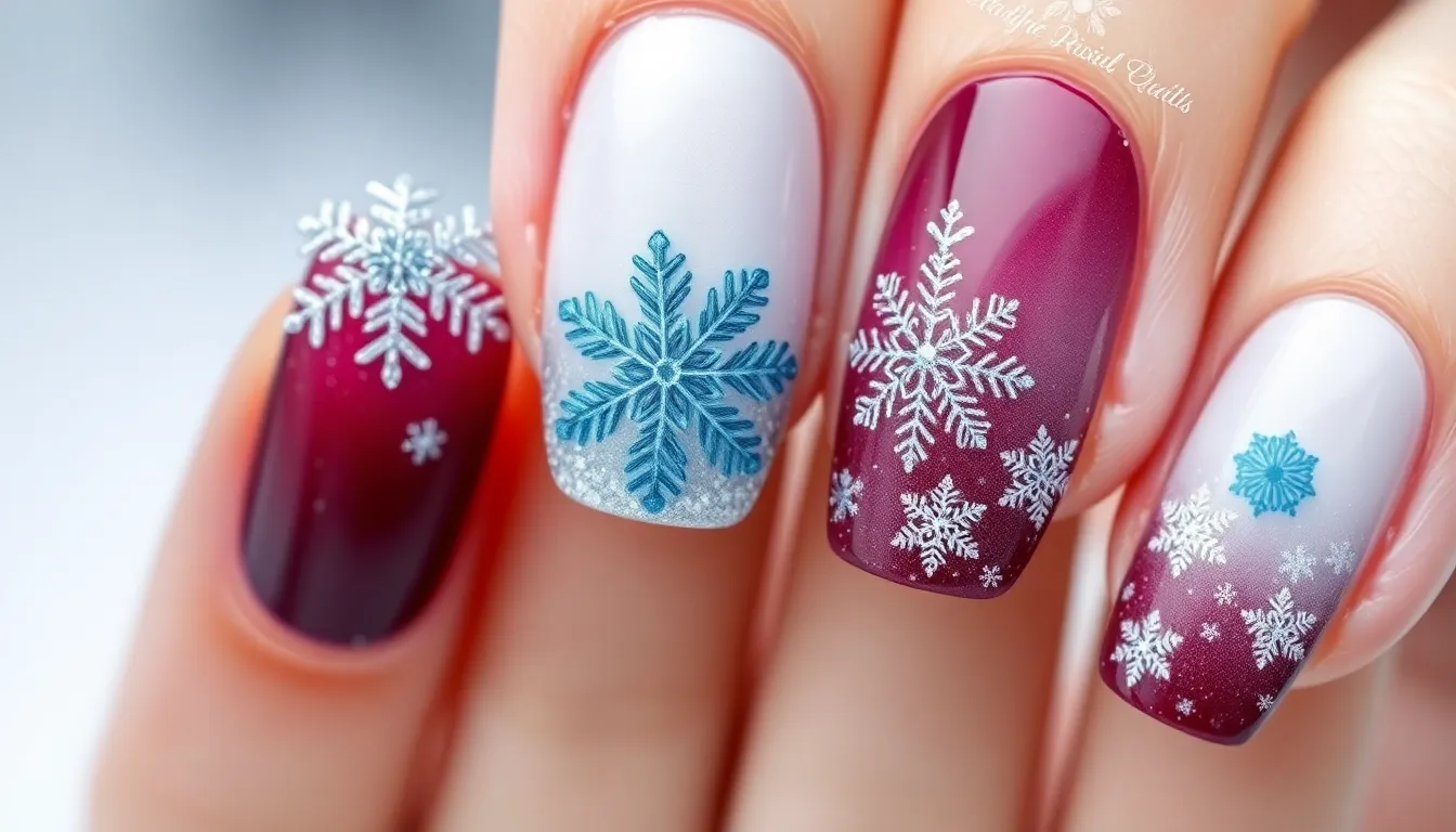 50 Stunning Winter Nail Ideas to Keep You Stylish All Season Long 10 50 Stunning Winter Nail Ideas to Keep You Stylish All Season Long 9