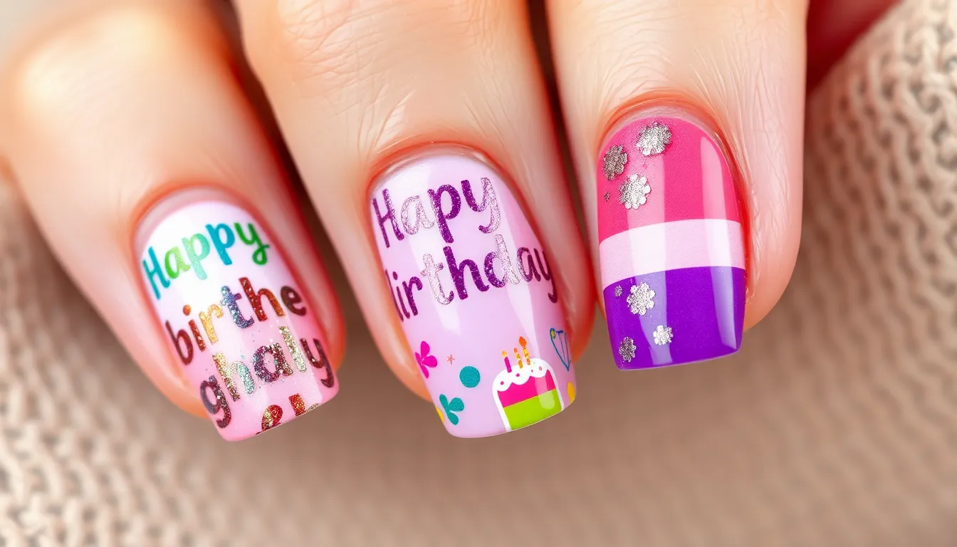 50+ Stunning Birthday Nail Ideas That'll Make Your Special Day Unforgettable 12 50+ Stunning Birthday Nail Ideas That'll Make Your Special Day Unforgettable 11