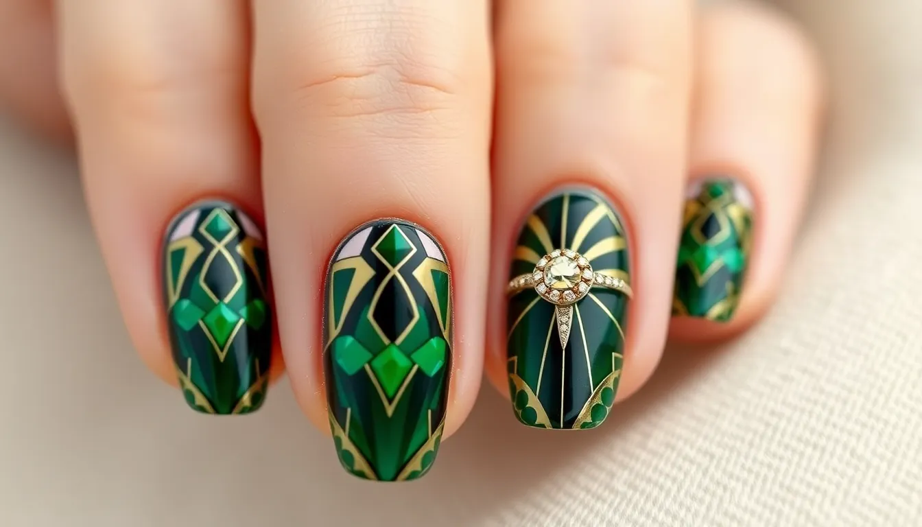 50+ Stunning Engagement Nail Ideas to Perfectly Showcase Your Ring (2025) 12 50+ Stunning Engagement Nail Ideas to Perfectly Showcase Your Ring (2025) 11