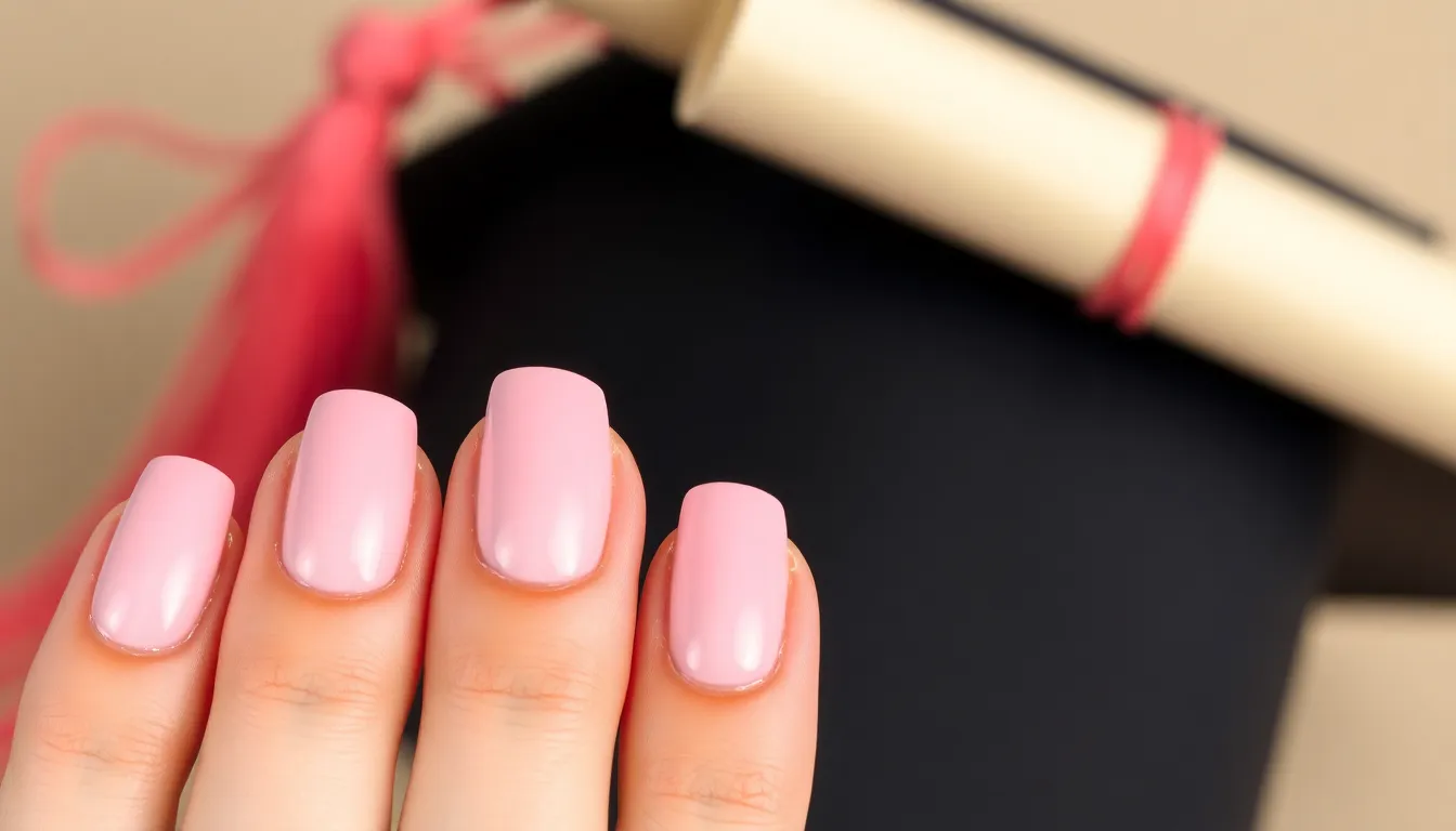 50+ Stunning Graduation Nail Ideas to Celebrate Your Big Day in Style 12 50+ Stunning Graduation Nail Ideas to Celebrate Your Big Day in Style 11