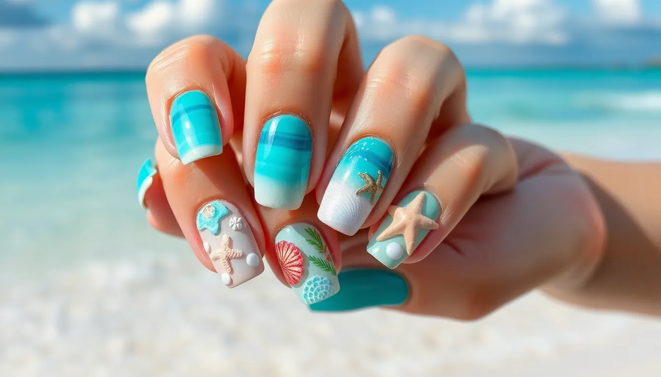 50+ Stunning Jamaica Nail Ideas: Tropical Designs & Reggae-Inspired Art 12 50+ Stunning Jamaica Nail Ideas: Tropical Designs & Reggae-Inspired Art 11