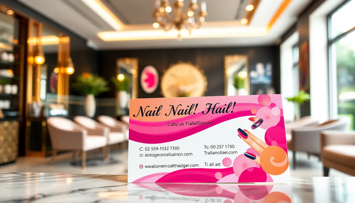 35 Creative Nail Business Card Ideas That Boost Client Bookings by 40% 11