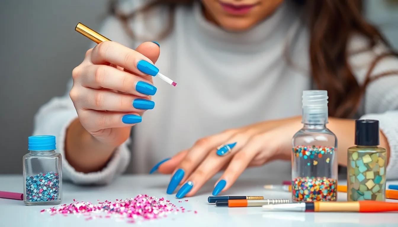 50+ Stunning Nail Glitter Ideas for Every Occasion (DIY Tips Inside!) 11