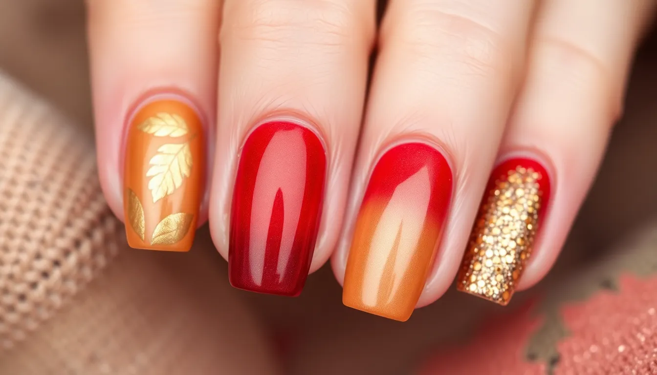 25 Stunning September Nail Ideas: Fall Colors & Cozy Autumn Designs 12 25 Stunning September Nail Ideas: Fall Colors & Cozy Autumn Designs 11