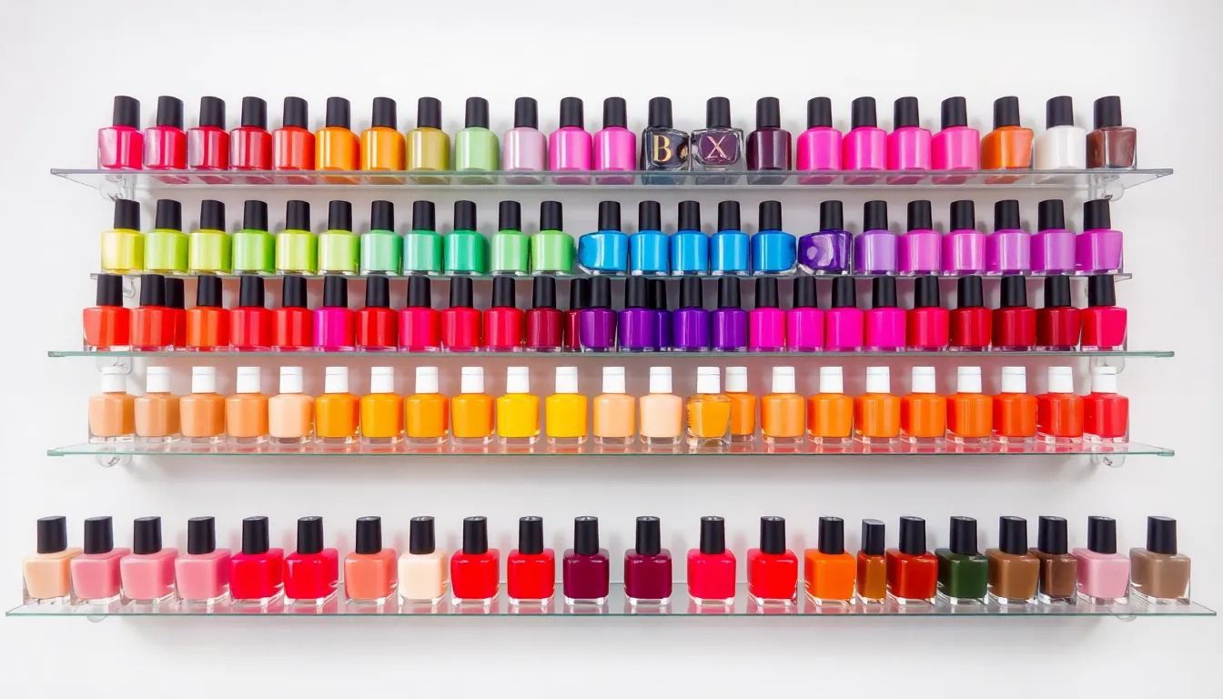 15 Genius Nail Polish Storage Ideas That'll Transform Your Collection 12 15 Genius Nail Polish Storage Ideas That'll Transform Your Collection 11