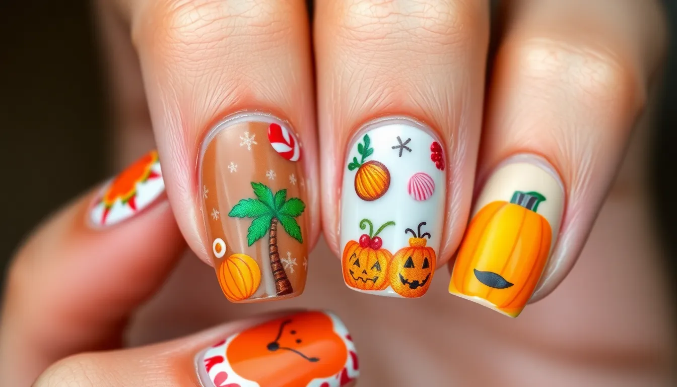 50+ Creative Nail Tape Ideas for Stunning DIY Manicures at Home 12 50+ Creative Nail Tape Ideas for Stunning DIY Manicures at Home 11