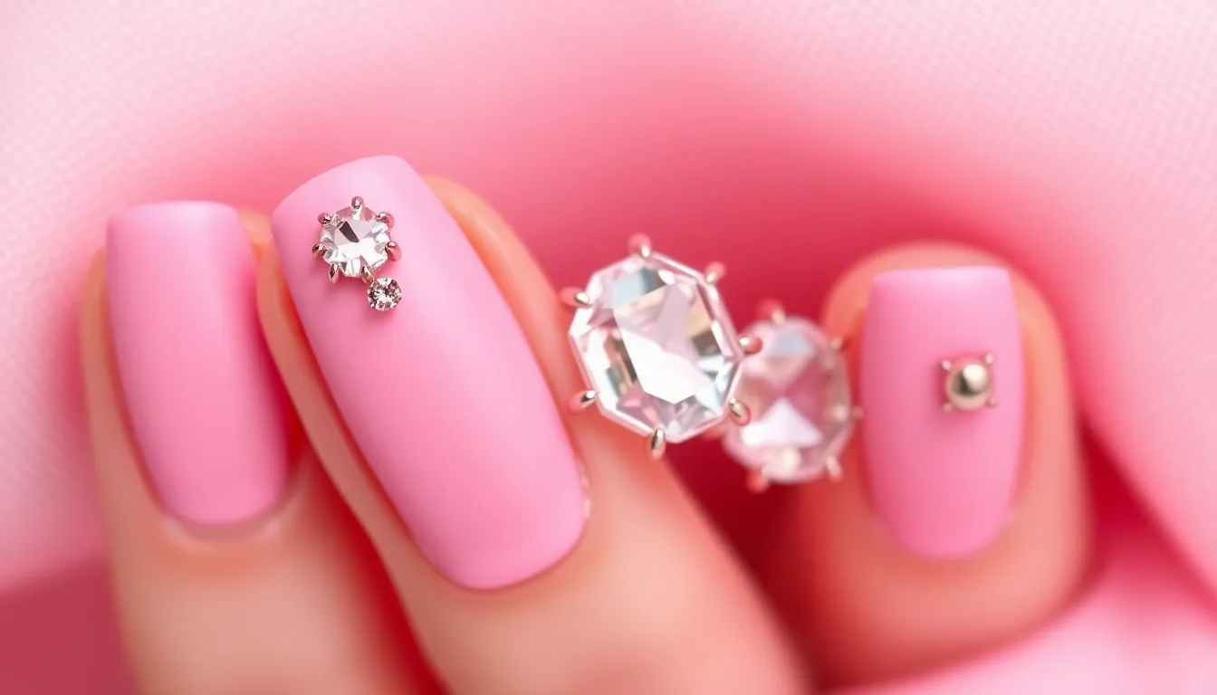 50 Stunning Pink Nail Ideas: From Soft Pastels to Bold Statement Designs 12 50 Stunning Pink Nail Ideas: From Soft Pastels to Bold Statement Designs 11