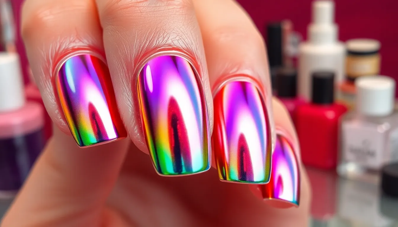 30+ Stunning Rainbow Nail Ideas That'll Make Your Manicure Pop in 2025 12 30+ Stunning Rainbow Nail Ideas That'll Make Your Manicure Pop in 2025 11