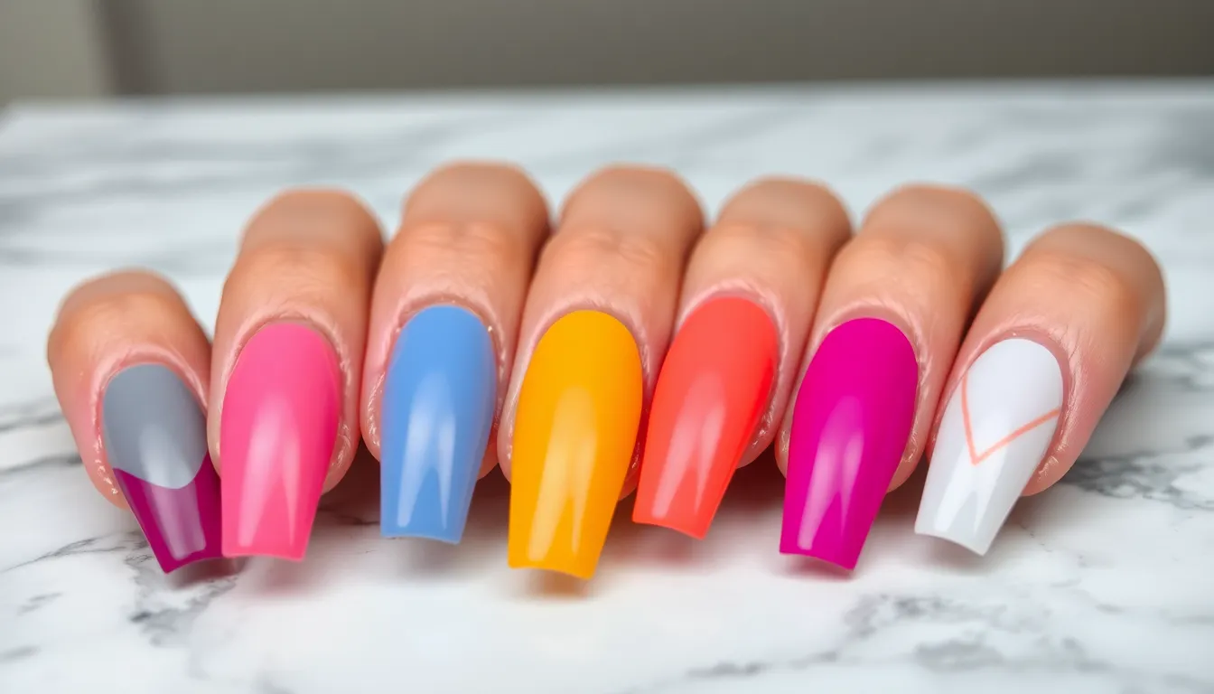 50+ Stunning Acrylic Nail Ideas French Tip Designs That'll Make You Ditch Basic Manis 14 50+ Stunning Acrylic Nail Ideas French Tip Designs That'll Make You Ditch Basic Manis 13
