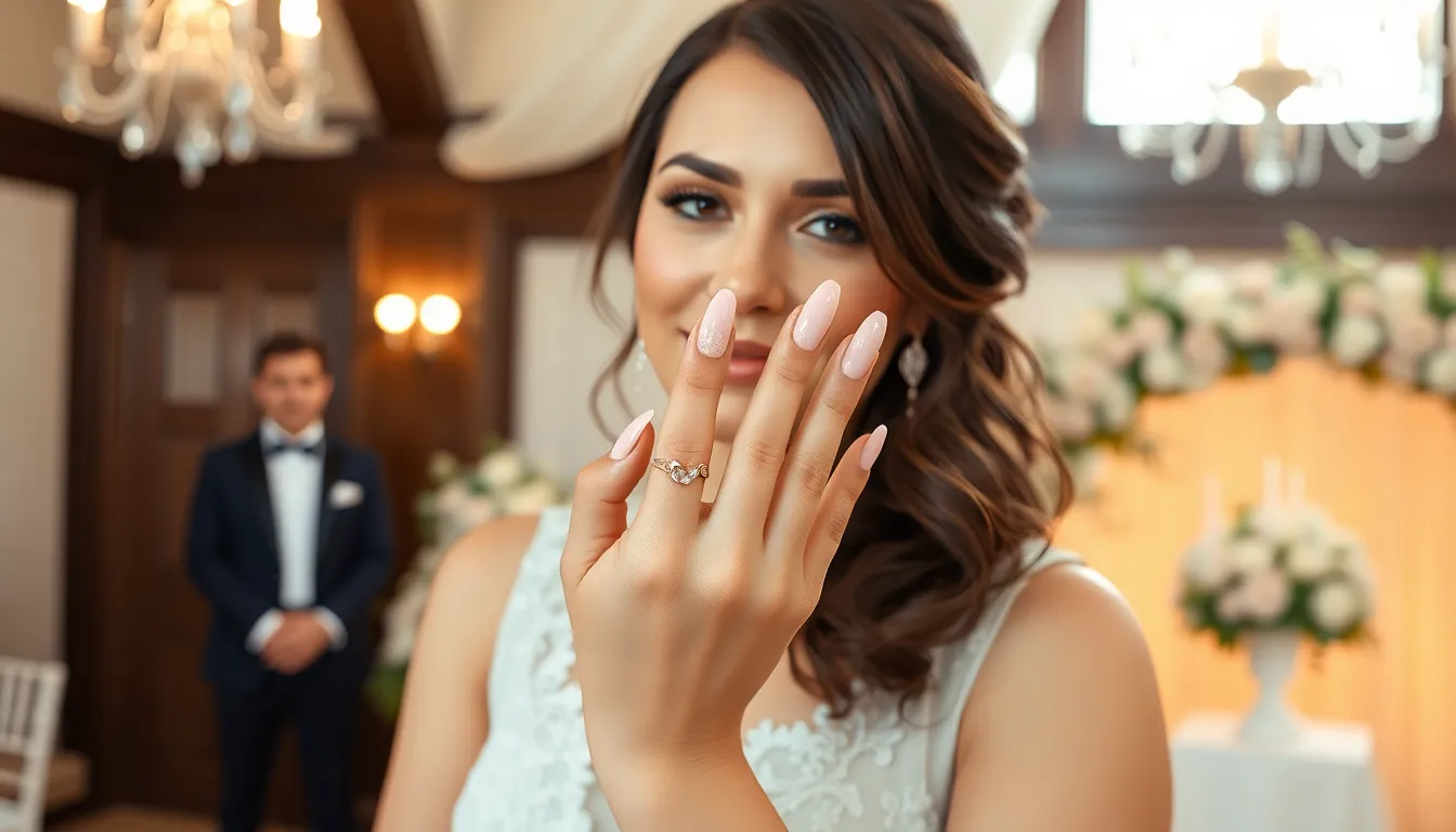 50+ Stunning Bridesmaid Nail Ideas for Every Wedding Theme & Budget 14 50+ Stunning Bridesmaid Nail Ideas for Every Wedding Theme & Budget 13