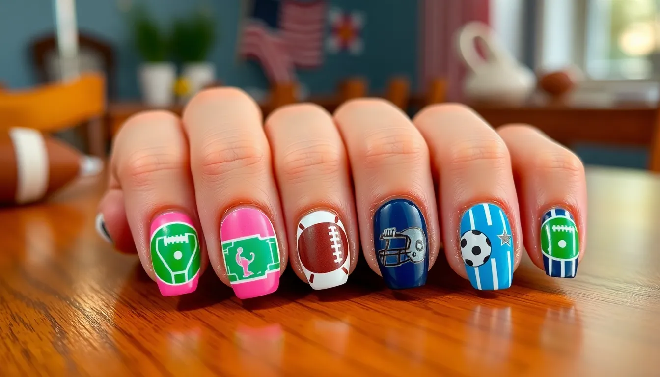 25+ Stunning Gender Reveal Nail Ideas for Your Big Announcement (2025) 14 25+ Stunning Gender Reveal Nail Ideas for Your Big Announcement (2025) 13