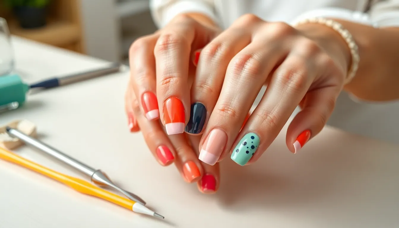 50+ Creative Nail Polish Ideas: From Simple DIY to Runway-Inspired Designs 14 50+ Creative Nail Polish Ideas: From Simple DIY to Runway-Inspired Designs 13
