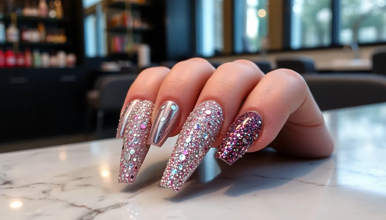 50+ Stunning Long Coffin Nail Ideas for 2025 (DIY & Professional Designs) 14 50+ Stunning Long Coffin Nail Ideas for 2025 (DIY & Professional Designs) 13