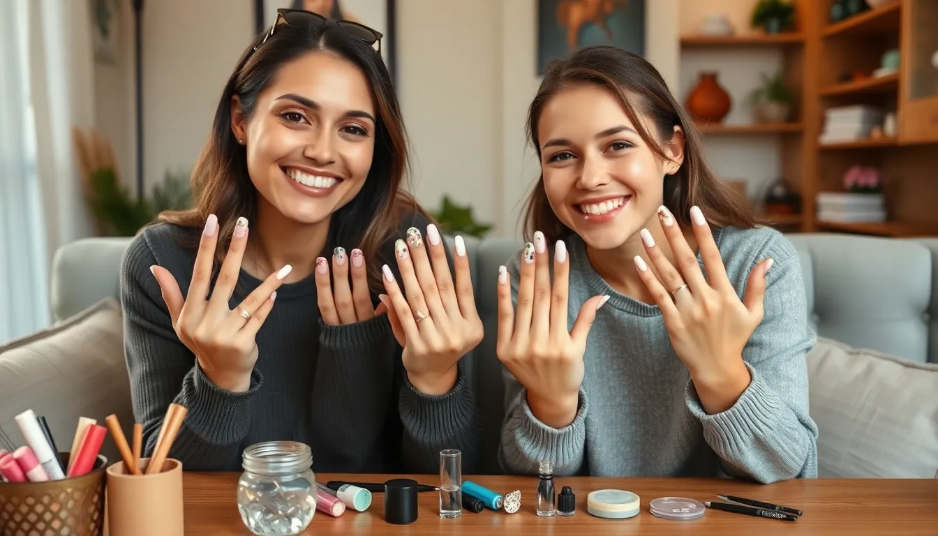 25 Stunning Mother's Day Nail Ideas to Show Mom How Much You Care 14 25 Stunning Mother's Day Nail Ideas to Show Mom How Much You Care 13