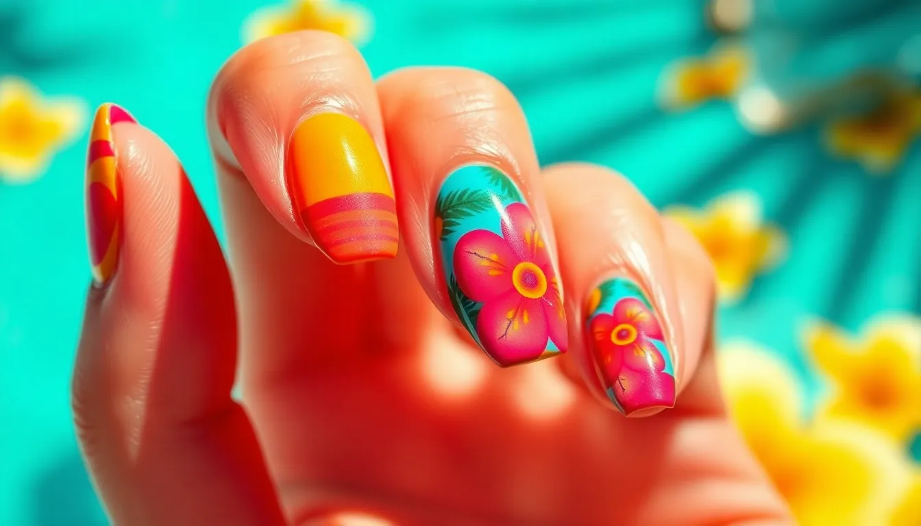25 Stunning Summer Nail Color Ideas That'll Make You Ditch Your Dark Polish 14 25 Stunning Summer Nail Color Ideas That'll Make You Ditch Your Dark Polish 13