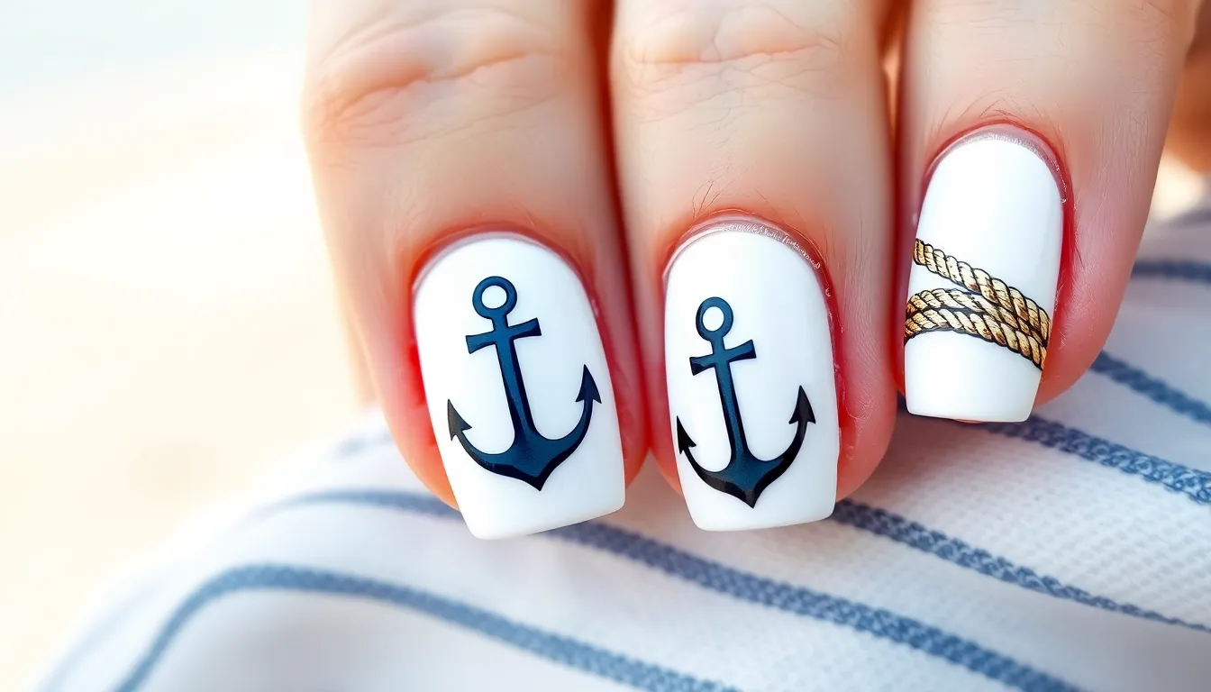 25 Stunning Ocean Nail Ideas: From Mermaid Scales to Deep Sea Blues 14 25 Stunning Ocean Nail Ideas: From Mermaid Scales to Deep Sea Blues 13