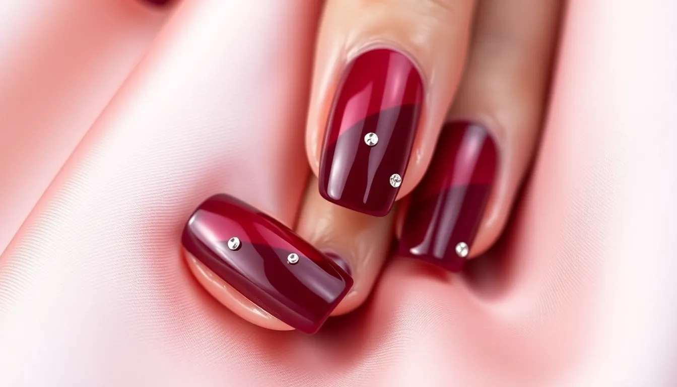 50 Stunning Prom Nail Ideas to Make Your Photos Picture-Perfect 14 50 Stunning Prom Nail Ideas to Make Your Photos Picture-Perfect 13