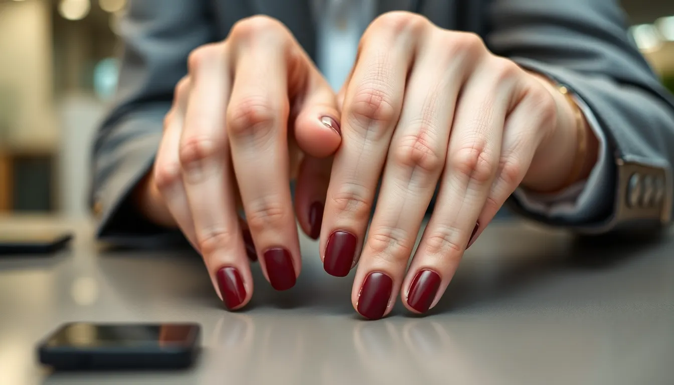 50+ Stunning Red and Black Nail Ideas That'll Make You Feel Like a Total Boss 14 50+ Stunning Red and Black Nail Ideas That'll Make You Feel Like a Total Boss 13