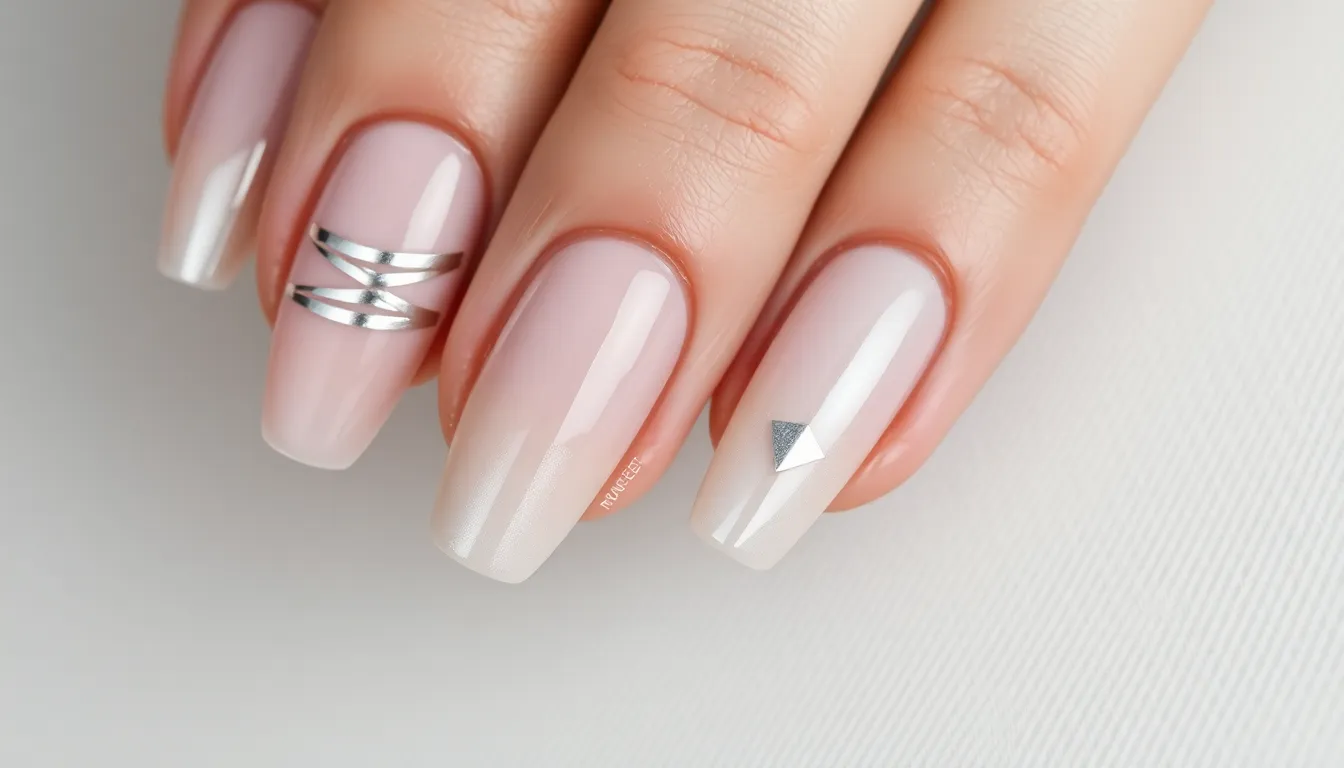 25 Stunning Silver Nail Ideas That'll Make You Ditch Your Go-To Color 14 25 Stunning Silver Nail Ideas That'll Make You Ditch Your Go-To Color 13