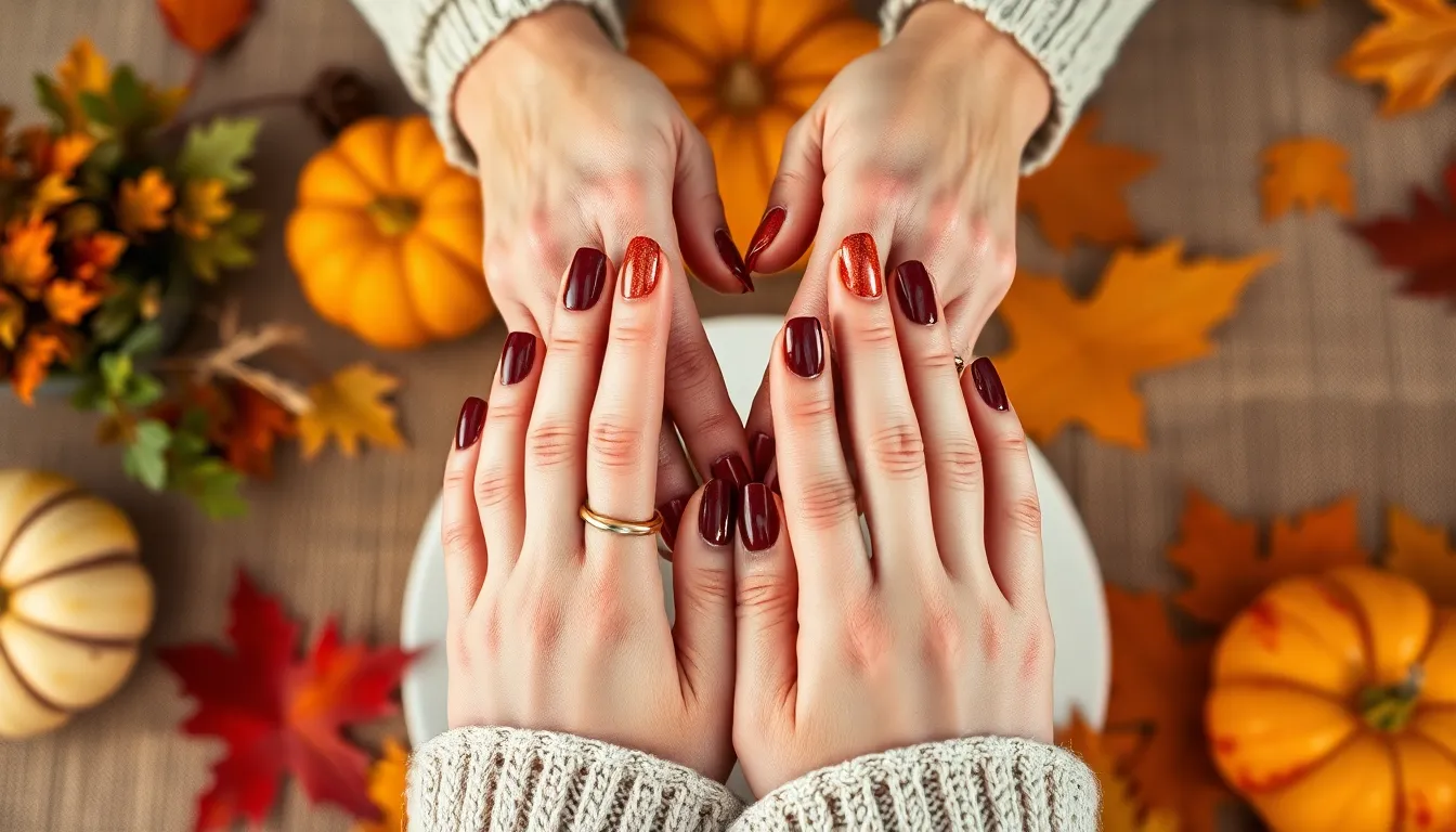 25 Stunning Thanksgiving Nail Designs to Try This Holiday Season (2025 Guide) 14 25 Stunning Thanksgiving Nail Designs to Try This Holiday Season (2025 Guide) 13