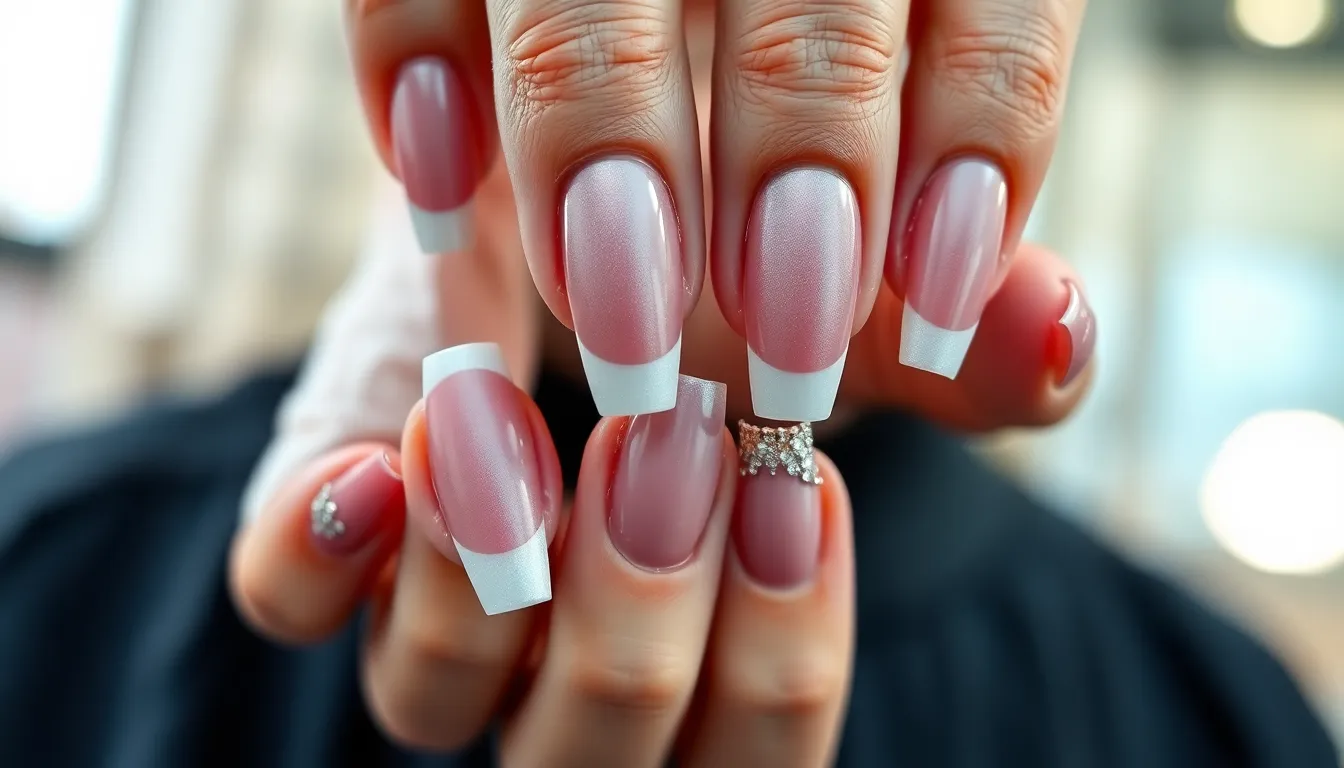 50+ Stunning Acrylic Nail Ideas French Tip Designs That'll Make You Ditch Basic Manis 16 50+ Stunning Acrylic Nail Ideas French Tip Designs That'll Make You Ditch Basic Manis 15