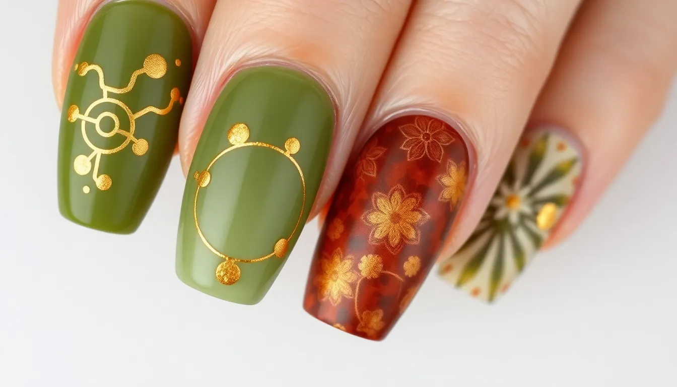 August Nail Ideas: 50+ Trendy Designs for Summer-to-Fall Transition 16 August Nail Ideas: 50+ Trendy Designs for Summer-to-Fall Transition 15