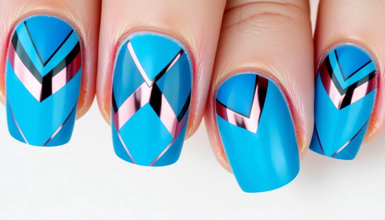 50+ Stunning Blue Nail Ideas to Try This Season (Easy Designs Inside!) 15