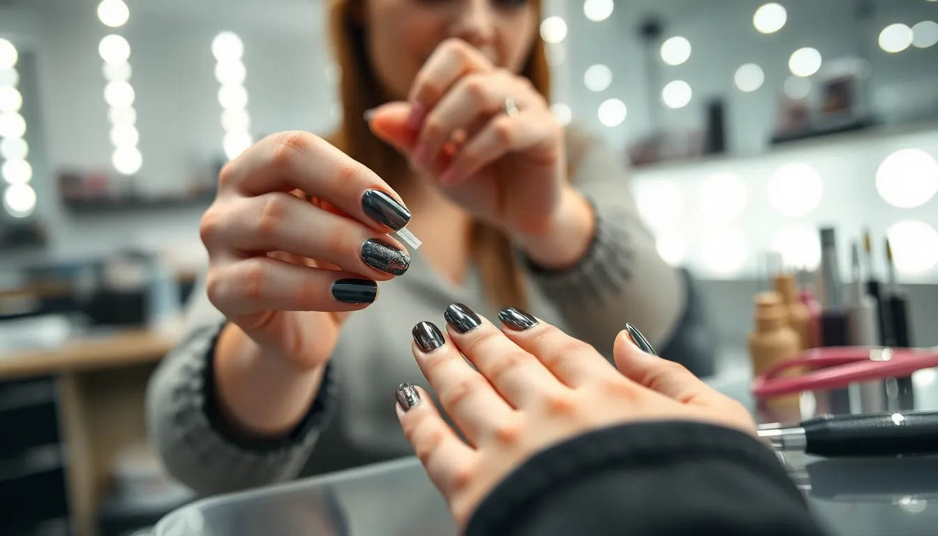 50+ Stunning Chrome Nail Ideas That'll Make Your Manicure Shine Like Mirror Glass 16 50+ Stunning Chrome Nail Ideas That'll Make Your Manicure Shine Like Mirror Glass 15