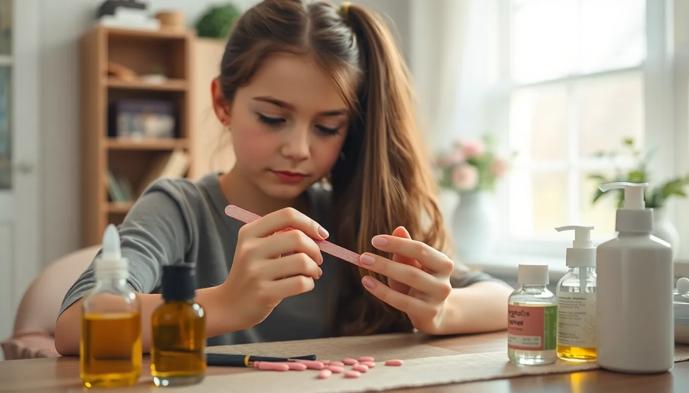 50+ Cute Nail Ideas for 13 Year Olds: School-Safe Designs & Easy DIY Tips 15