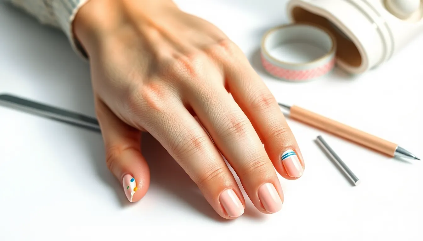 50+ Simple Nail Ideas Anyone Can Do at Home (Quick & Easy Designs) 16 50+ Simple Nail Ideas Anyone Can Do at Home (Quick & Easy Designs) 15