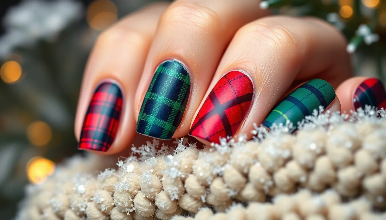 50+ Stunning Christmas Nail Polish Ideas to Make Your Holidays Sparkle 16 50+ Stunning Christmas Nail Polish Ideas to Make Your Holidays Sparkle 15