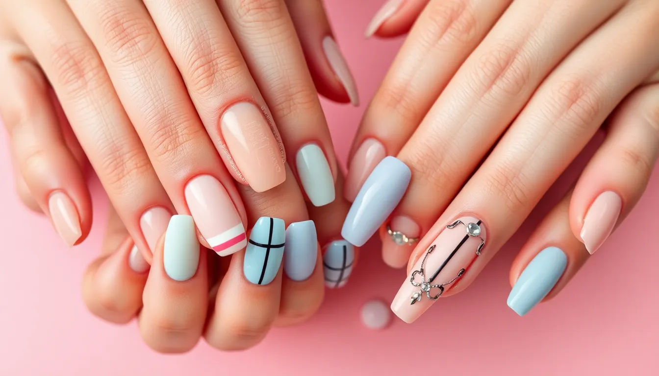 50+ Pretty Nail Ideas That'll Make Your Manicure the Star of Every Room 16 50+ Pretty Nail Ideas That'll Make Your Manicure the Star of Every Room 15