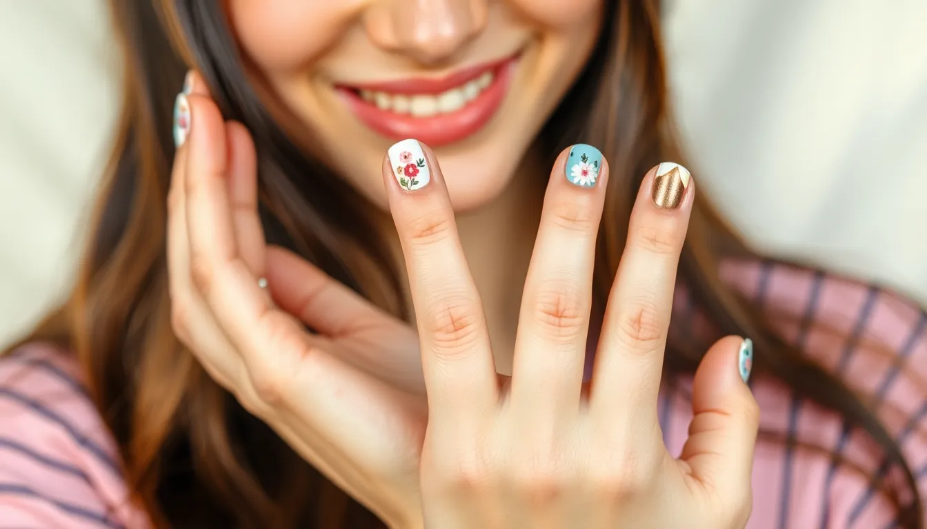 50+ Easy Cute Nail Ideas Anyone Can Do at Home (Step-by-Step Guide) 18 50+ Easy Cute Nail Ideas Anyone Can Do at Home (Step-by-Step Guide) 17