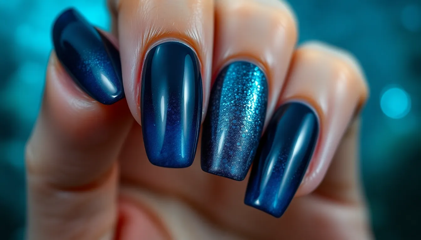 25 Stunning Ocean Nail Ideas: From Mermaid Scales to Deep Sea Blues 18 25 Stunning Ocean Nail Ideas: From Mermaid Scales to Deep Sea Blues 17