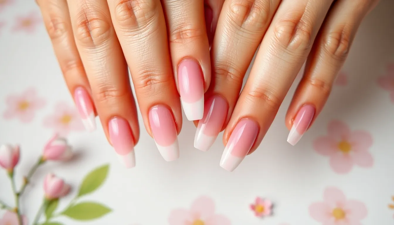 50+ Stunning Pink Acrylic Nail Ideas That'll Make You Book Your Next Manicure 18 50+ Stunning Pink Acrylic Nail Ideas That'll Make You Book Your Next Manicure 17