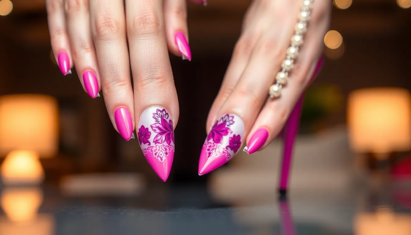 50 Stunning Pink Nail Ideas: From Soft Pastels to Bold Statement Designs 18 50 Stunning Pink Nail Ideas: From Soft Pastels to Bold Statement Designs 17