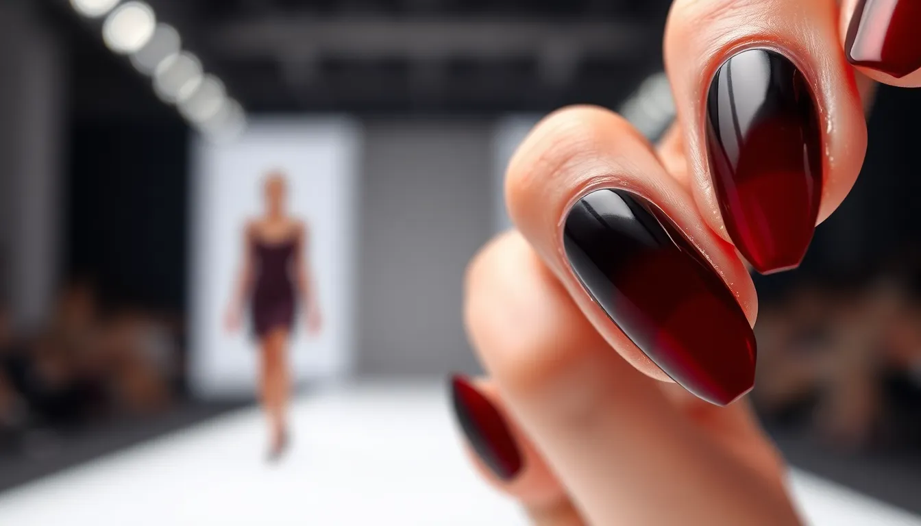 50+ Stunning Red and Black Nail Ideas That'll Make You Feel Like a Total Boss 18 50+ Stunning Red and Black Nail Ideas That'll Make You Feel Like a Total Boss 17