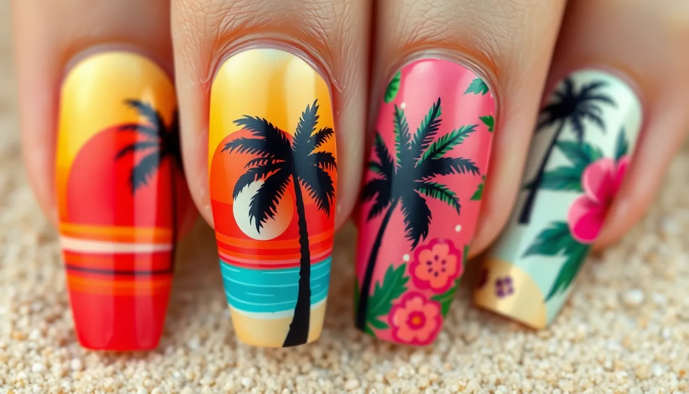 August Nail Ideas: 50+ Trendy Designs for Summer-to-Fall Transition 2 August Nail Ideas: 50+ Trendy Designs for Summer-to-Fall Transition 1
