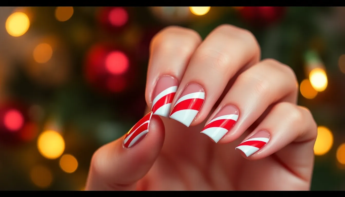 50+ Candy Cane Nails Designs: Easy DIY Holiday Manicure Ideas That Actually Work 1